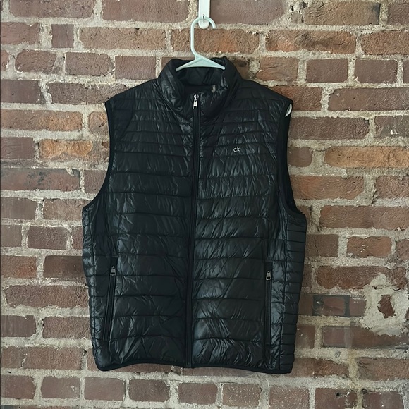 Calvin Klein Other - Calvin Klein Black Quilted Vest Lightweight Insulated